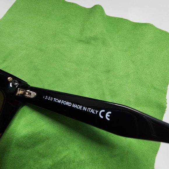 Like New Tom Ford Julie Sunglasses in Brown / Tortoise TF685 main image 5